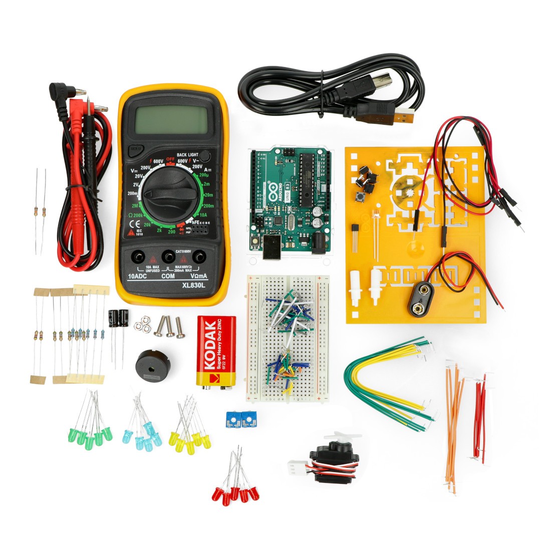 Arduino Student Kit EN - zestaw do nauki elektroniki i programowania